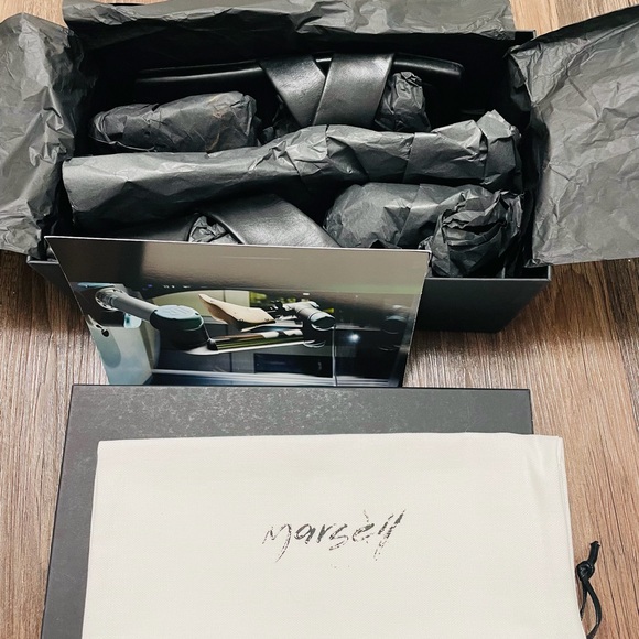 Marsell Nero Leather Footwear - Picture 5 of 6